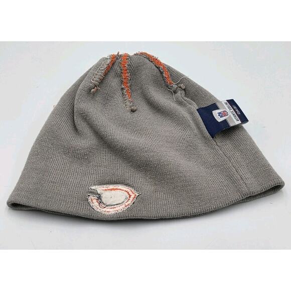 Reebook CHICAGO BEARS NFL Equipment Authentic Sideline Beanie Hat OSFA RBK - Picture 9 of 11